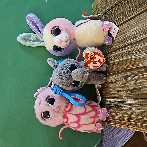 Ty Mini Beanie Babies Set of 3 - Picture 1 of 2